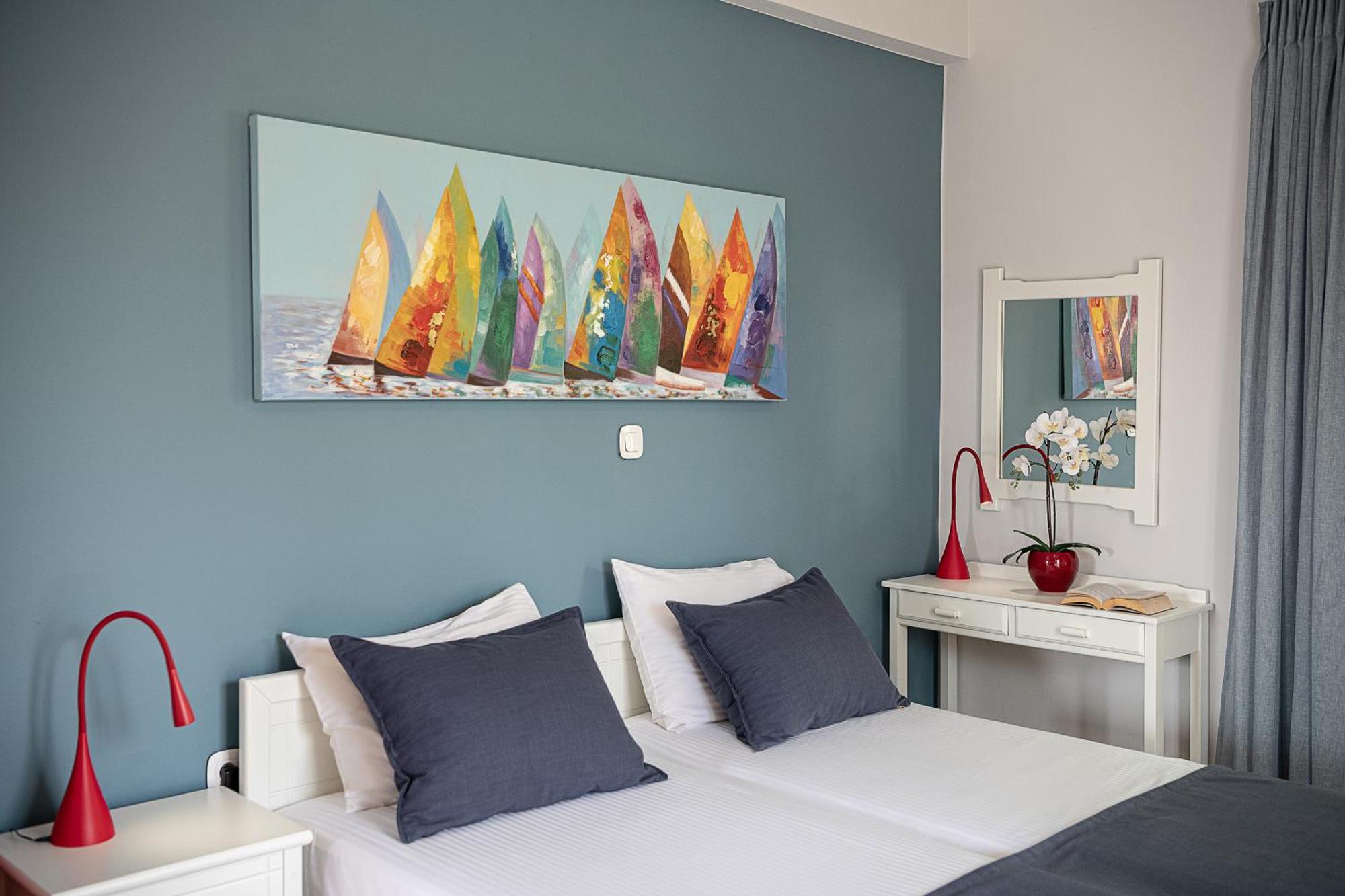 Elena Seafront Luxury Apartments Almirida Quarto foto
