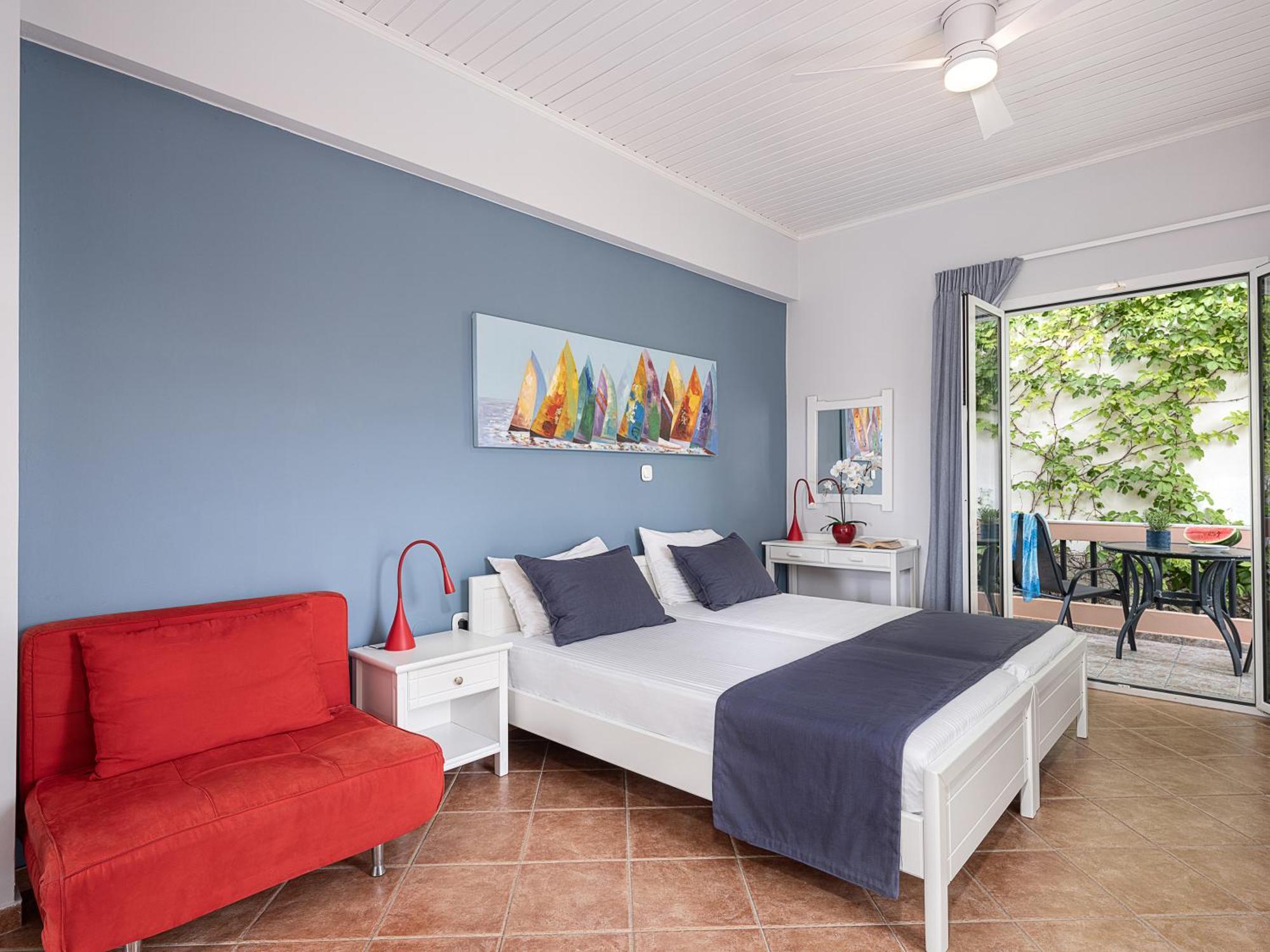 Elena Seafront Luxury Apartments Almirida Quarto foto